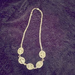 Beautiful silver necklace